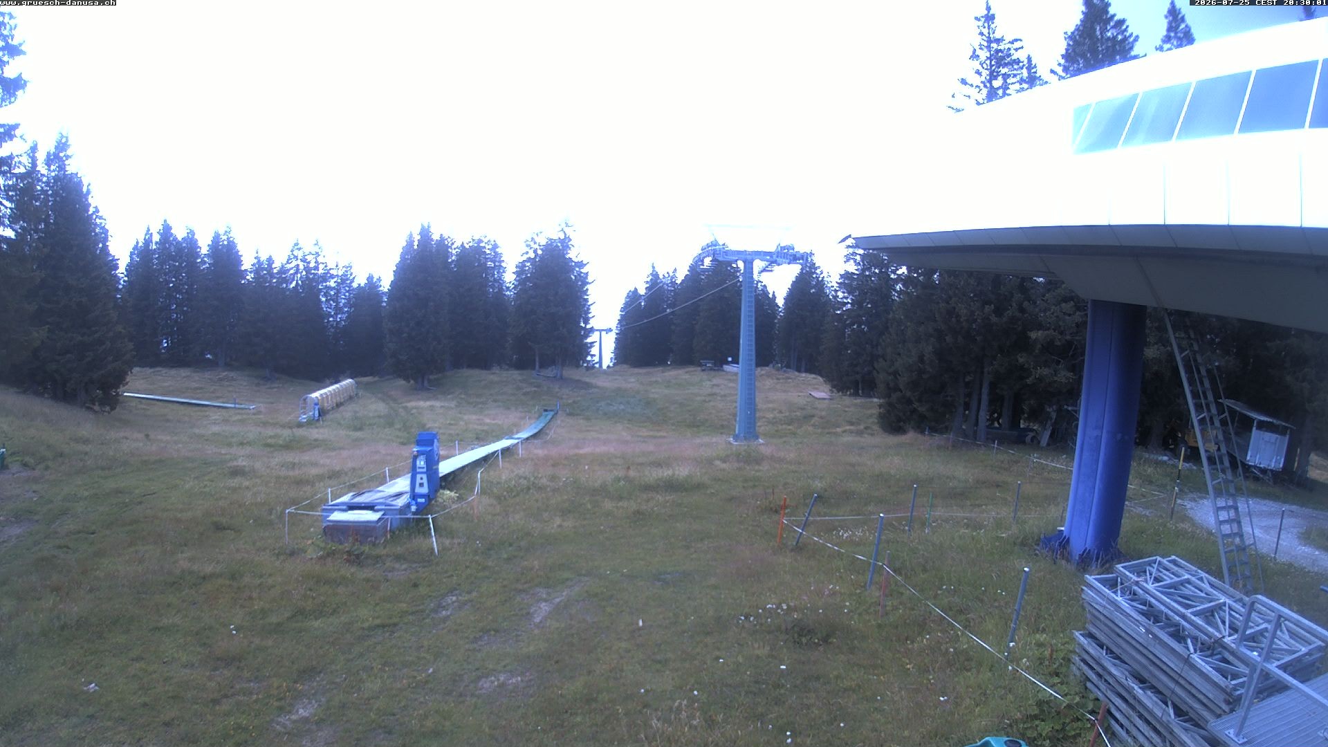 Archiv Foto Webcam Bergstation Grüsch Danusa