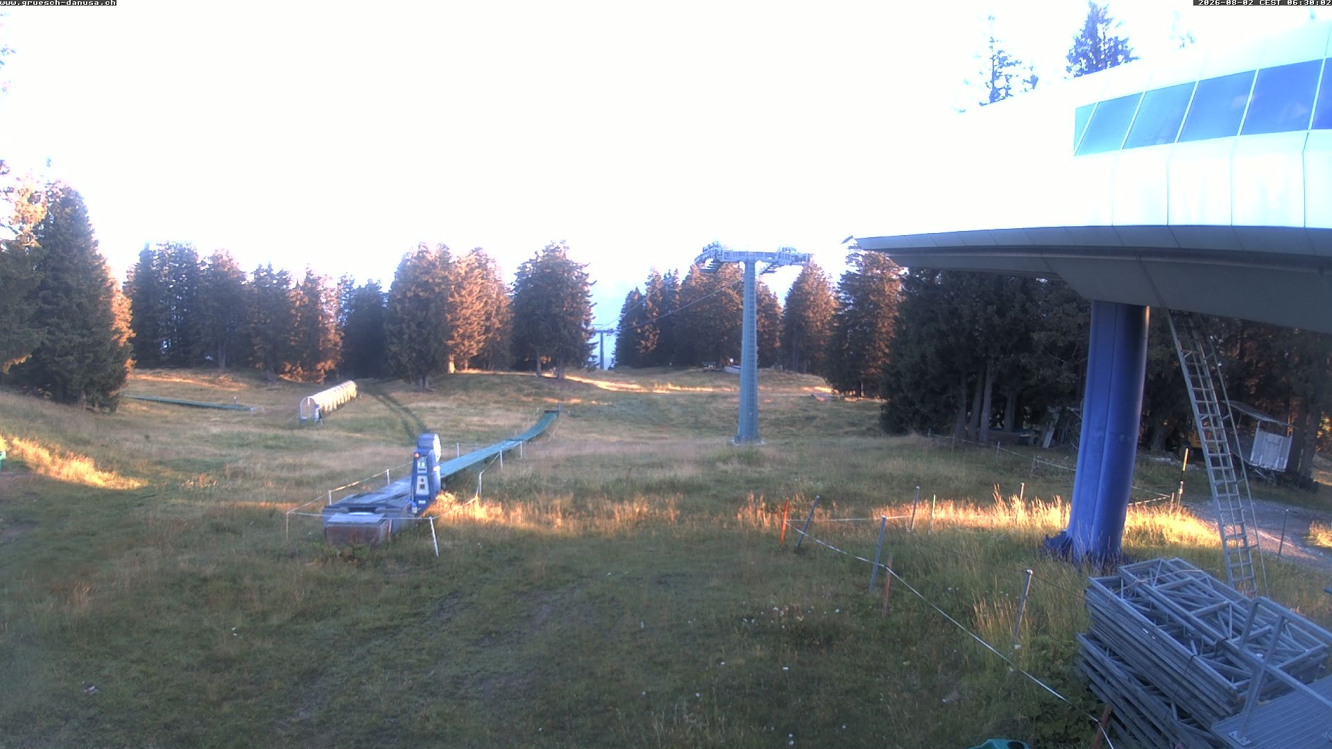 Archived image Webcam Top Station Grüsch Danusa
