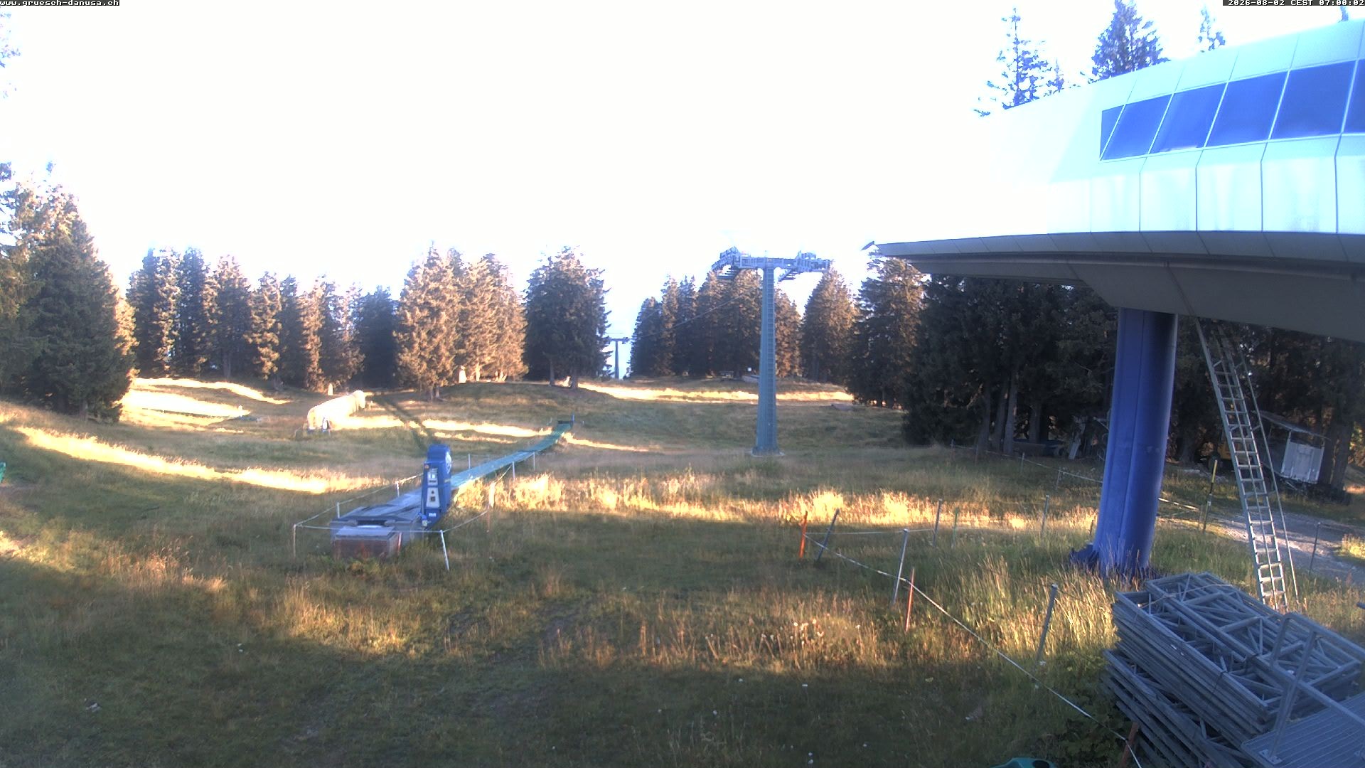 Archived image Webcam Top Station Grüsch Danusa