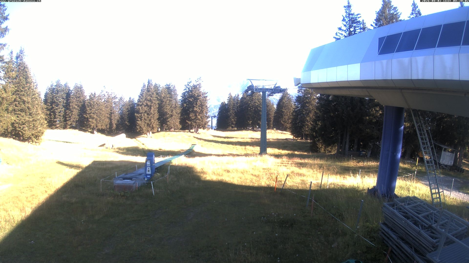 Archived image Webcam Top Station Grüsch Danusa