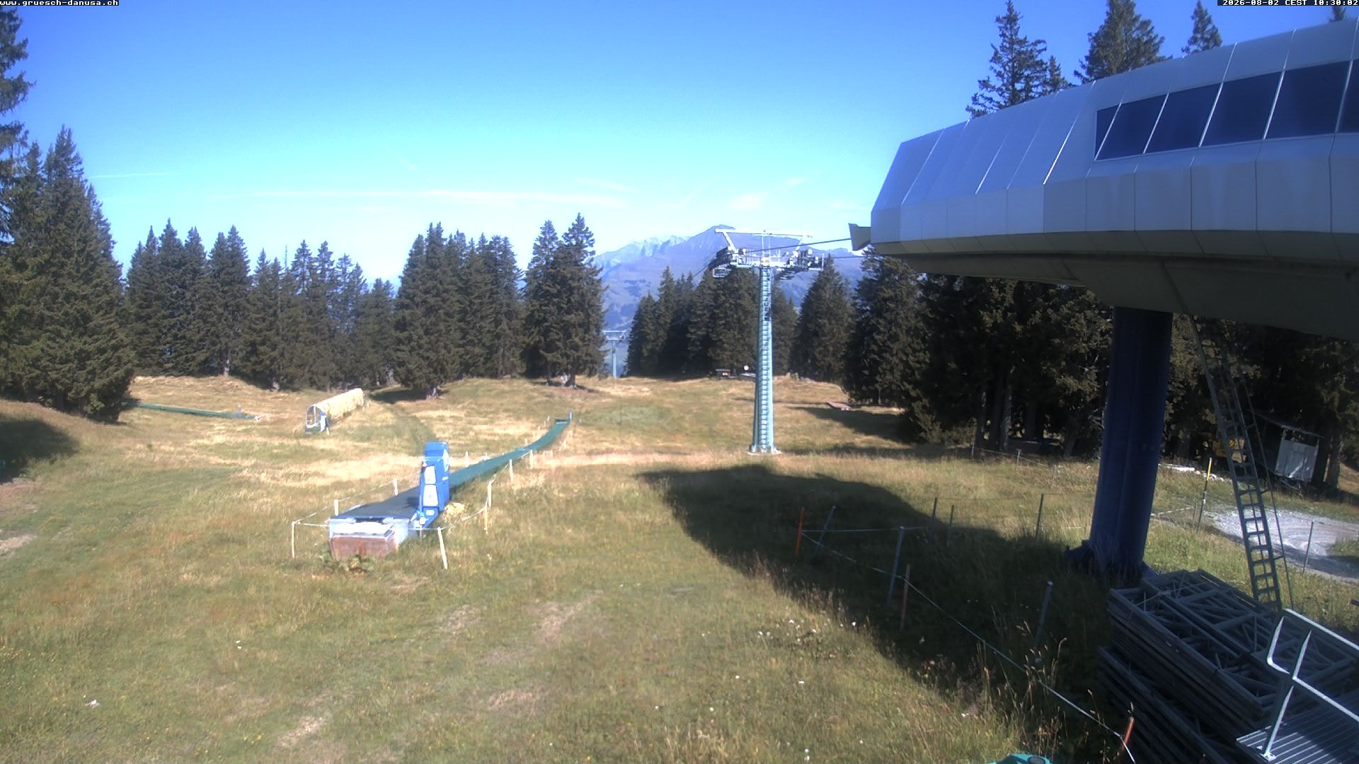 Archived image Webcam Top Station Grüsch Danusa