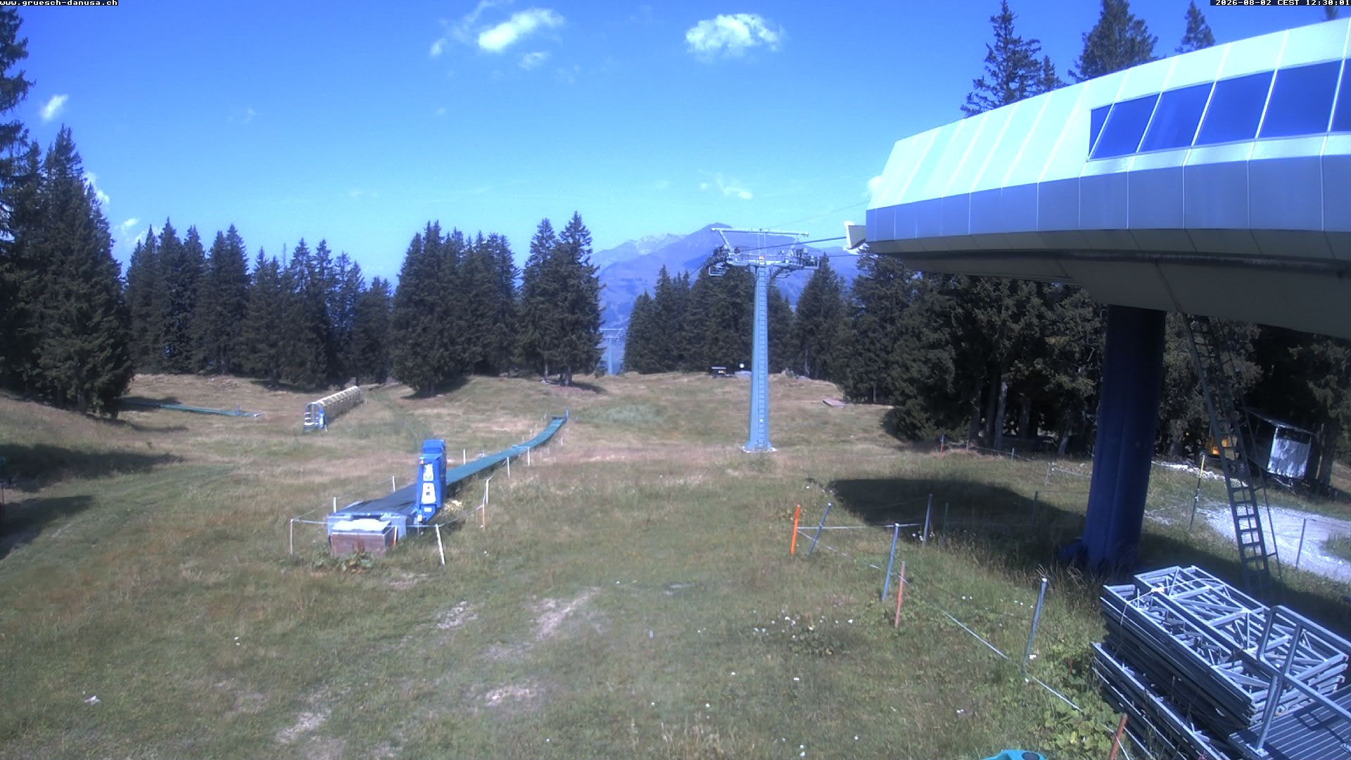 Archived image Webcam Top Station Grüsch Danusa