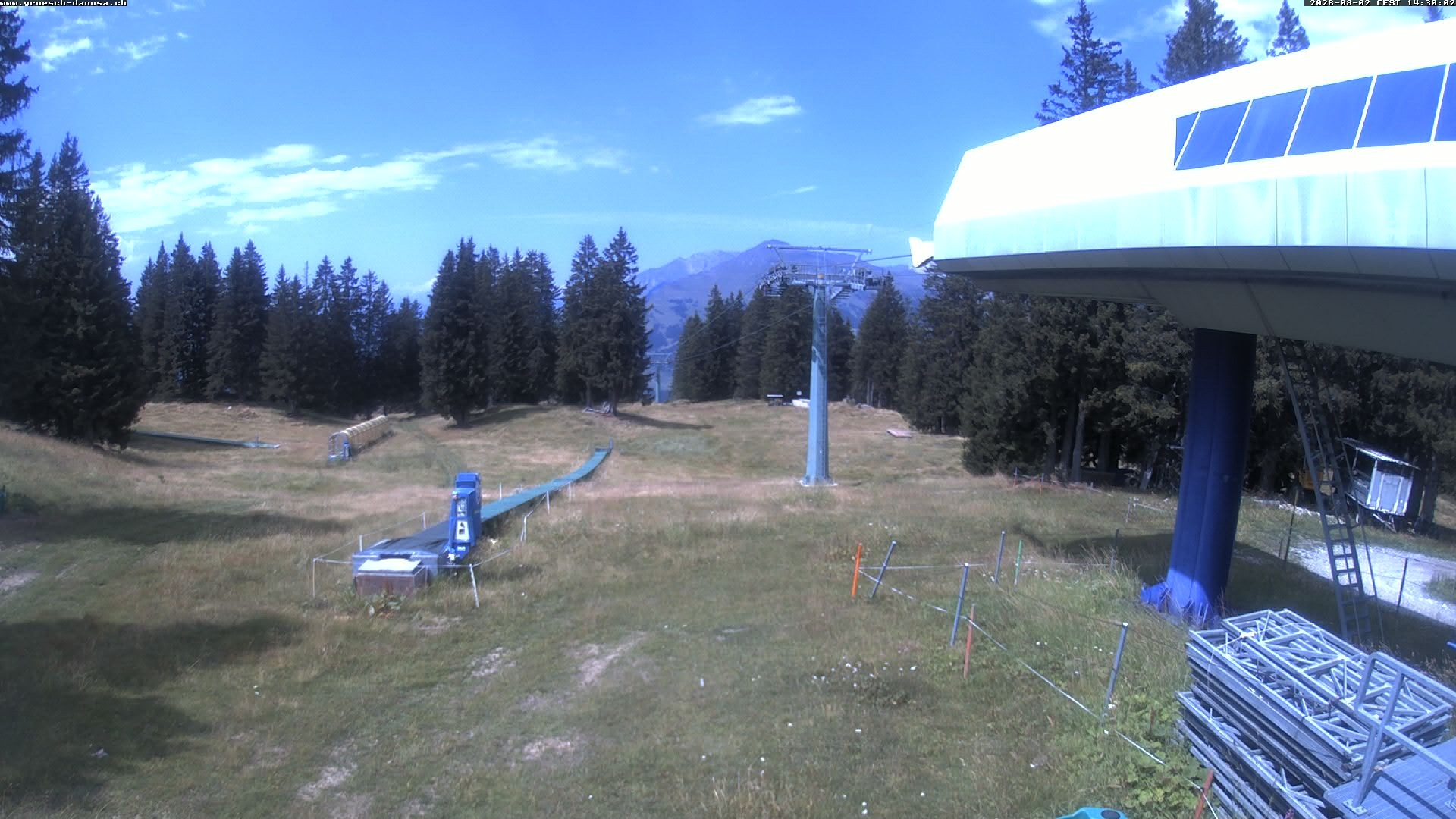 Archived image Webcam Top Station Grüsch Danusa