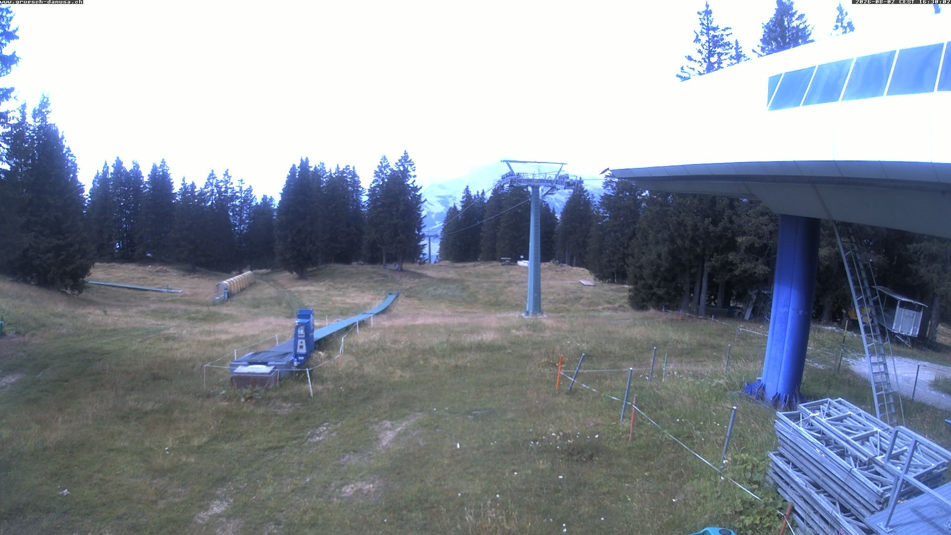 Archived image Webcam Top Station Grüsch Danusa