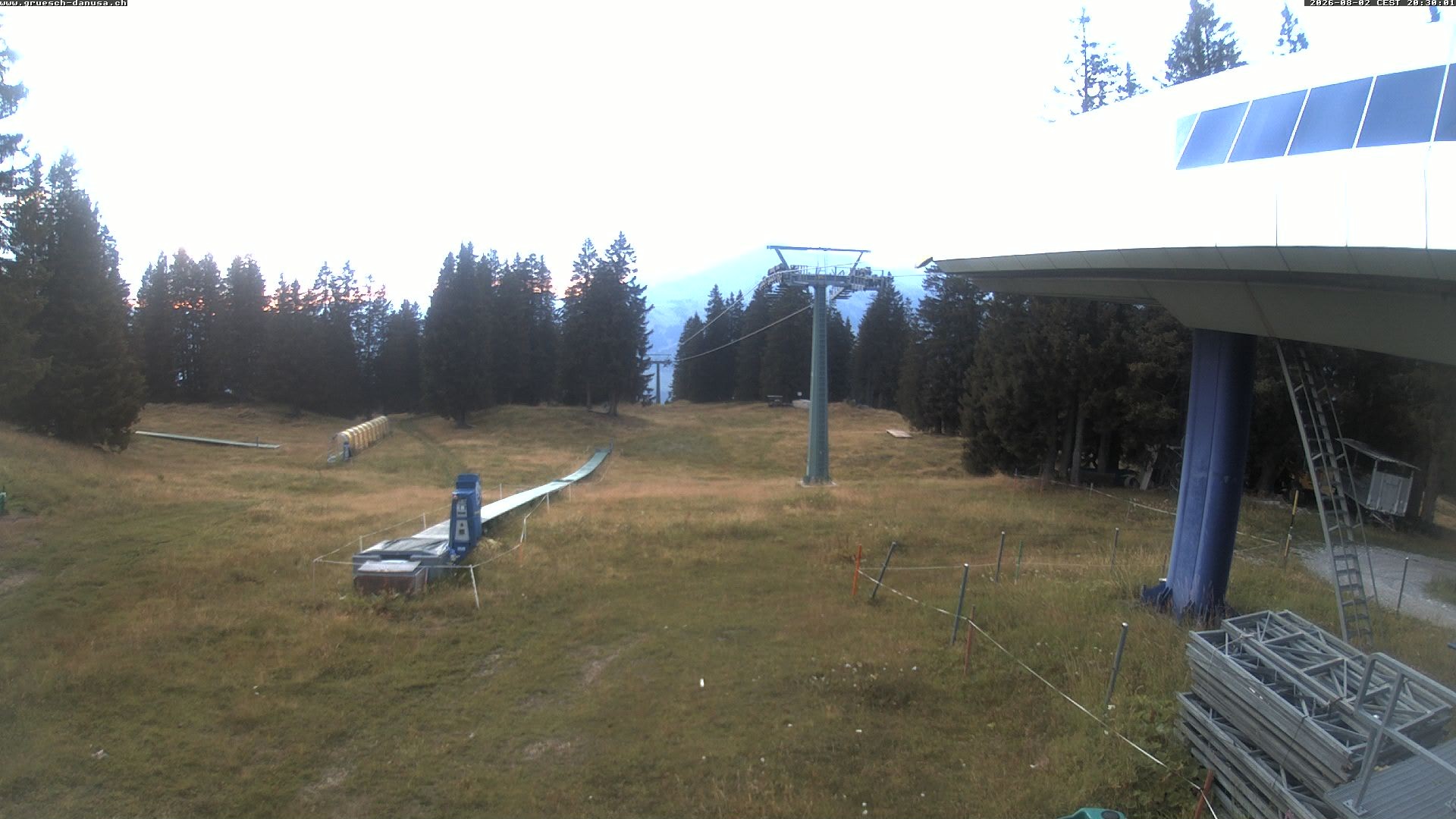Archived image Webcam Top Station Grüsch Danusa