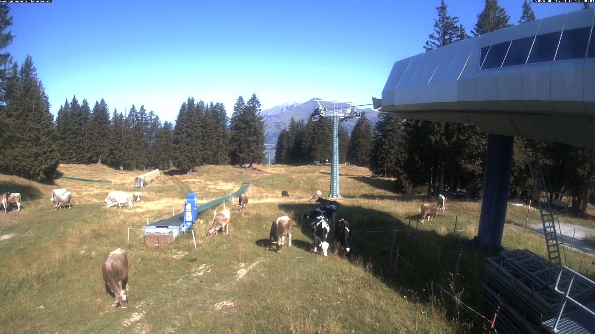 Archiv Foto Webcam Bergstation Grüsch Danusa