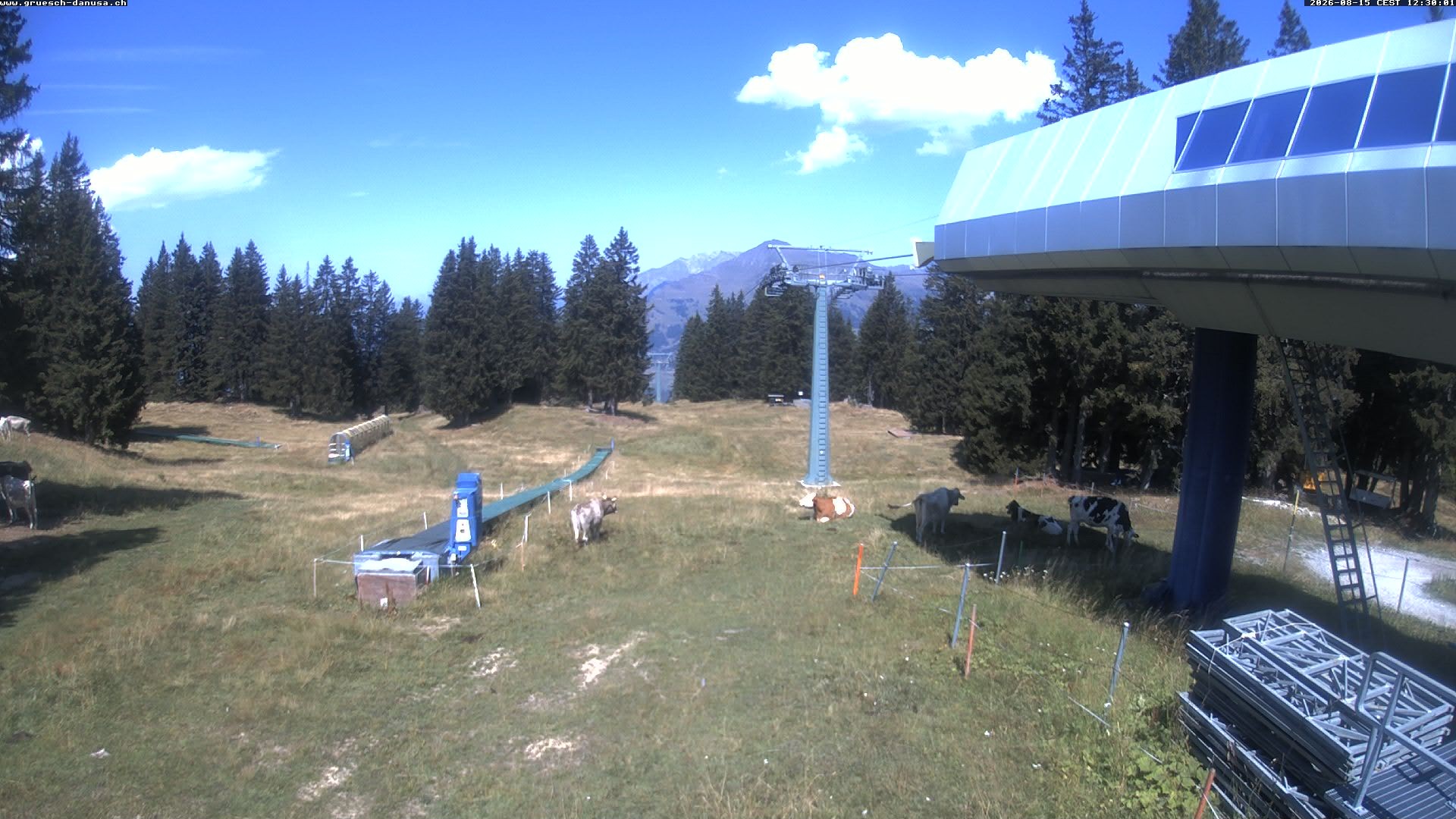 Archiv Foto Webcam Bergstation Grüsch Danusa