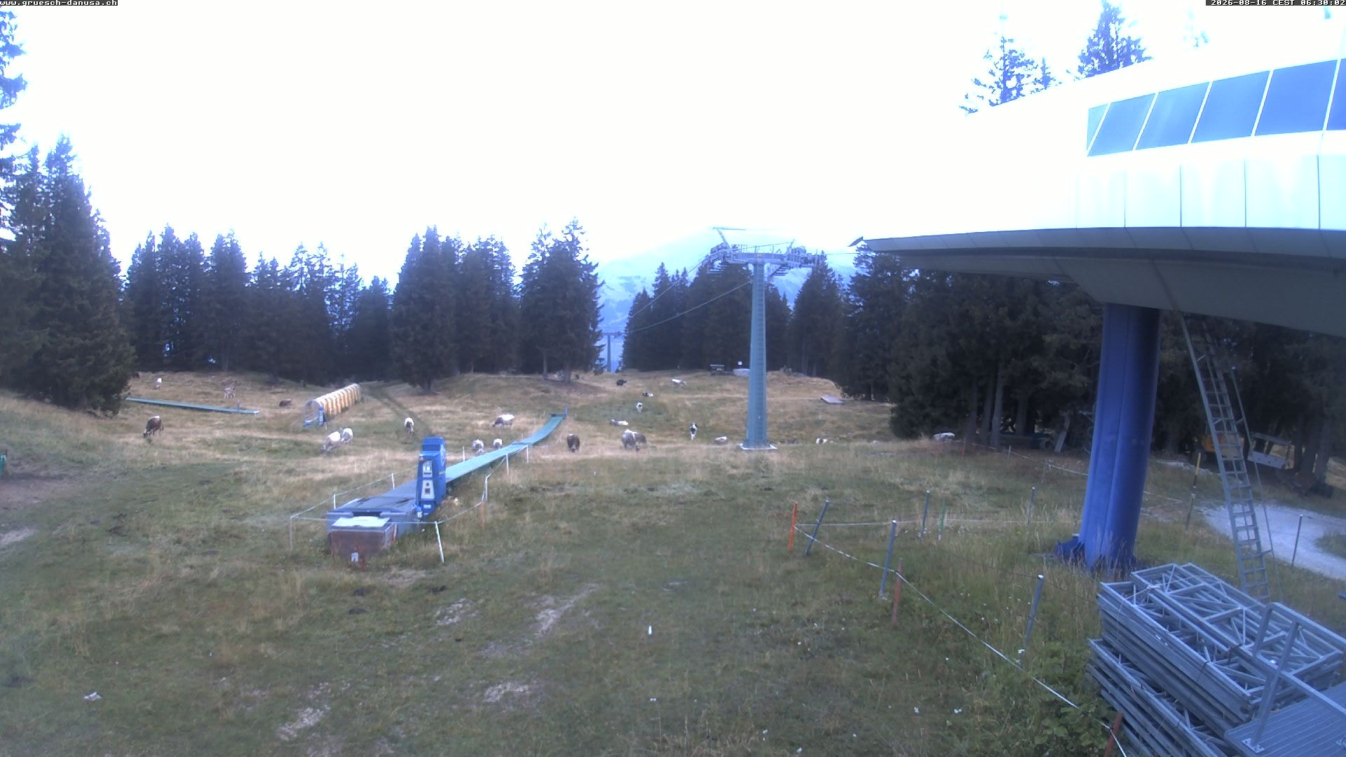 Archiv Foto Webcam Bergstation Grüsch Danusa