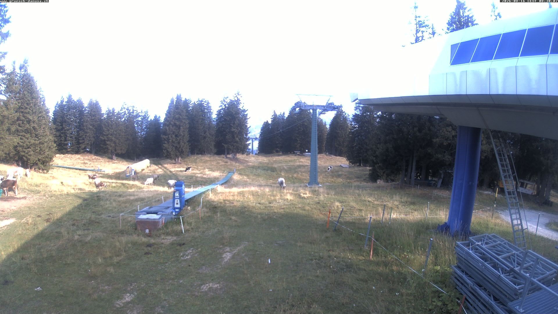 Archiv Foto Webcam Bergstation Grüsch Danusa