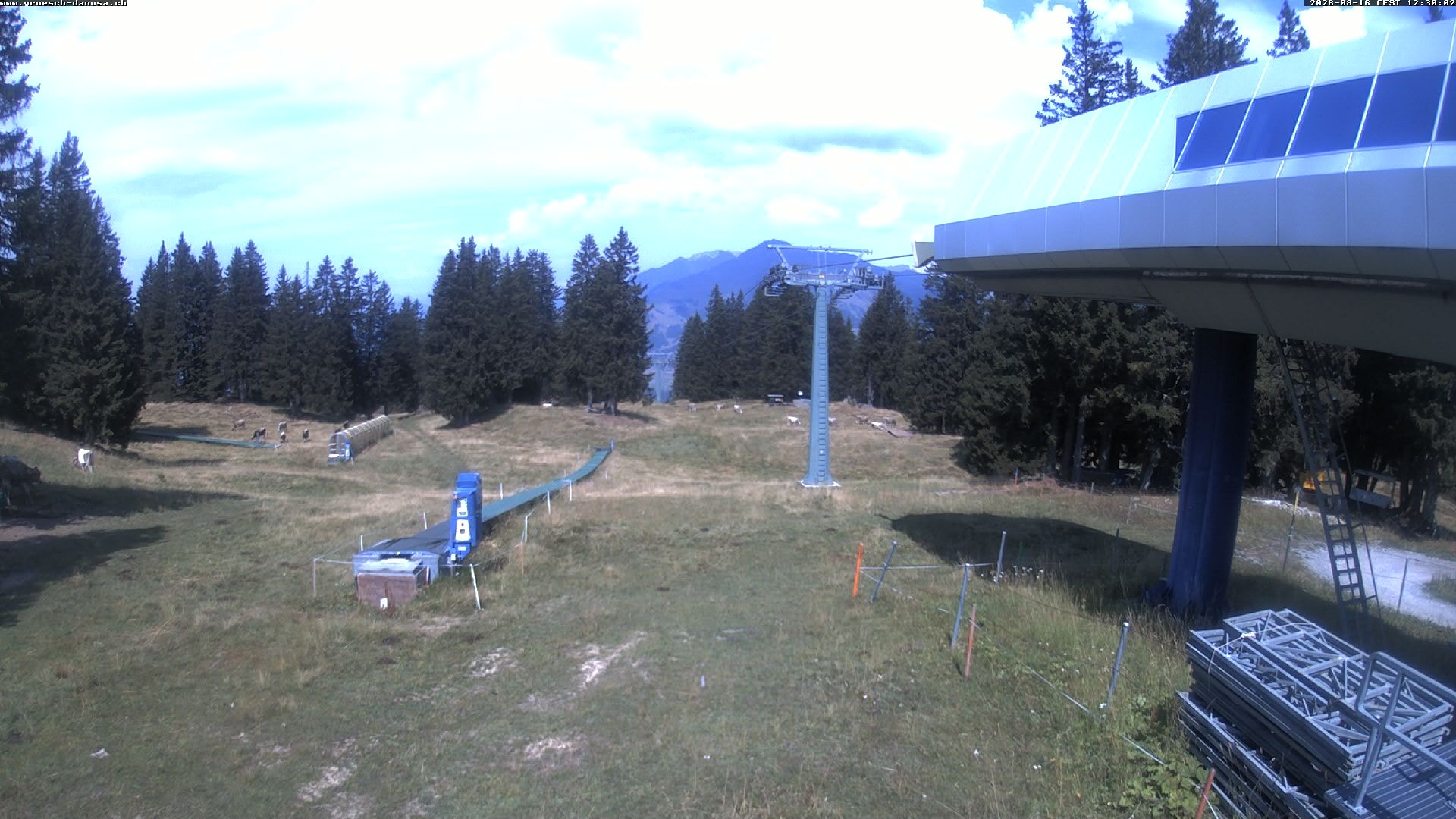 Archiv Foto Webcam Bergstation Grüsch Danusa