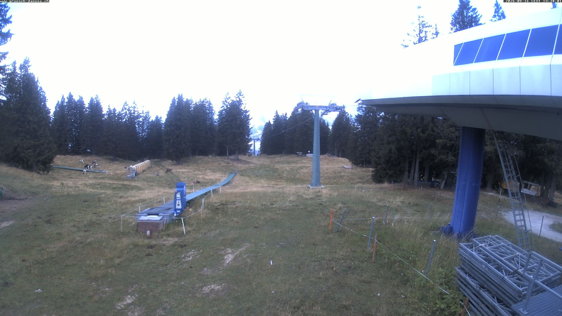 Archiv Foto Webcam Bergstation Grüsch Danusa