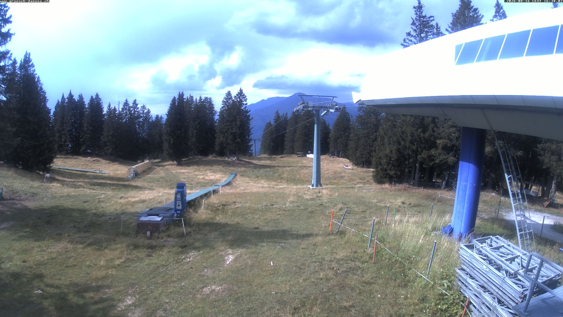 Archiv Foto Webcam Bergstation Grüsch Danusa