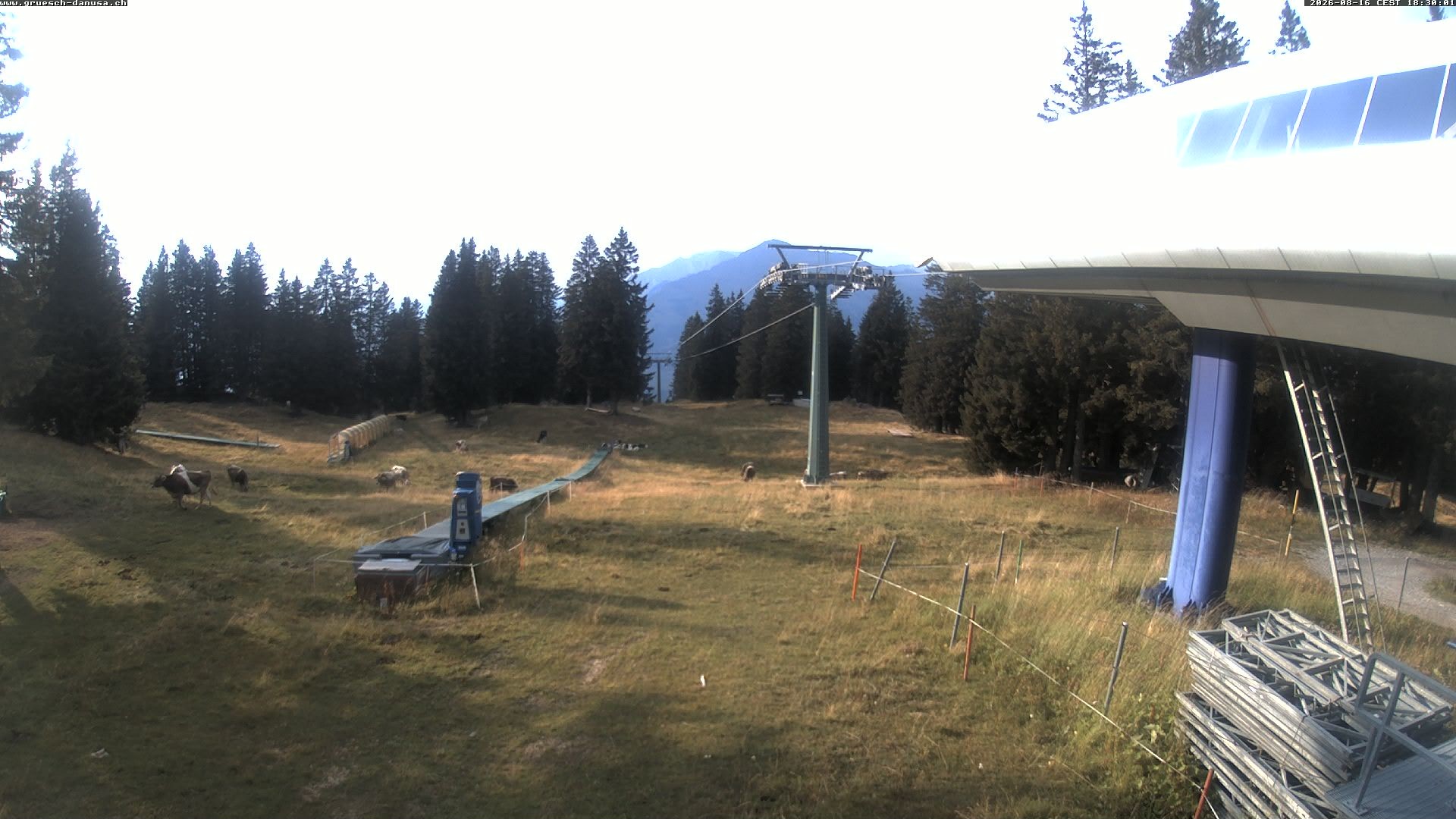 Archiv Foto Webcam Bergstation Grüsch Danusa