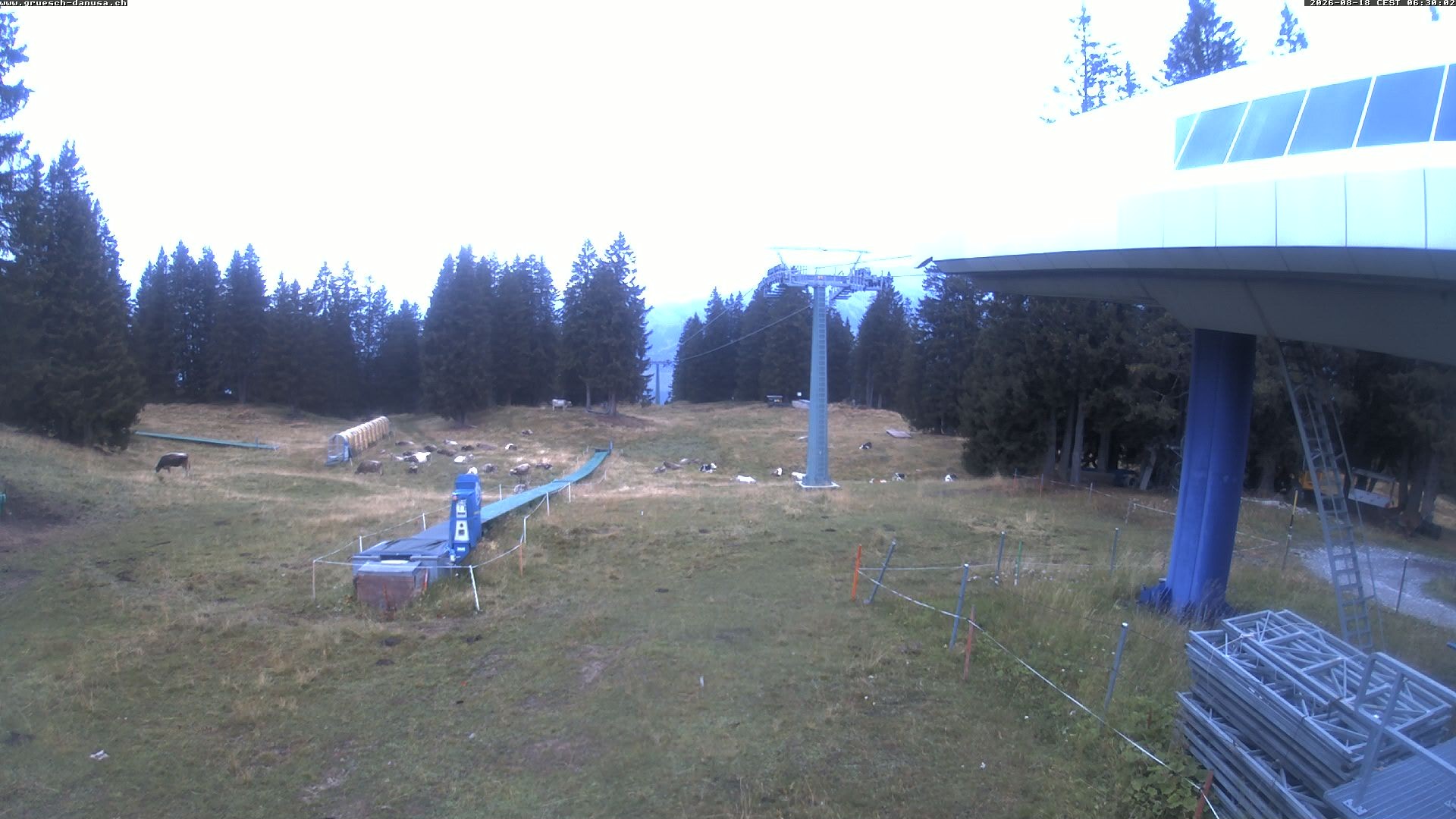 Archiv Foto Webcam Bergstation Grüsch Danusa