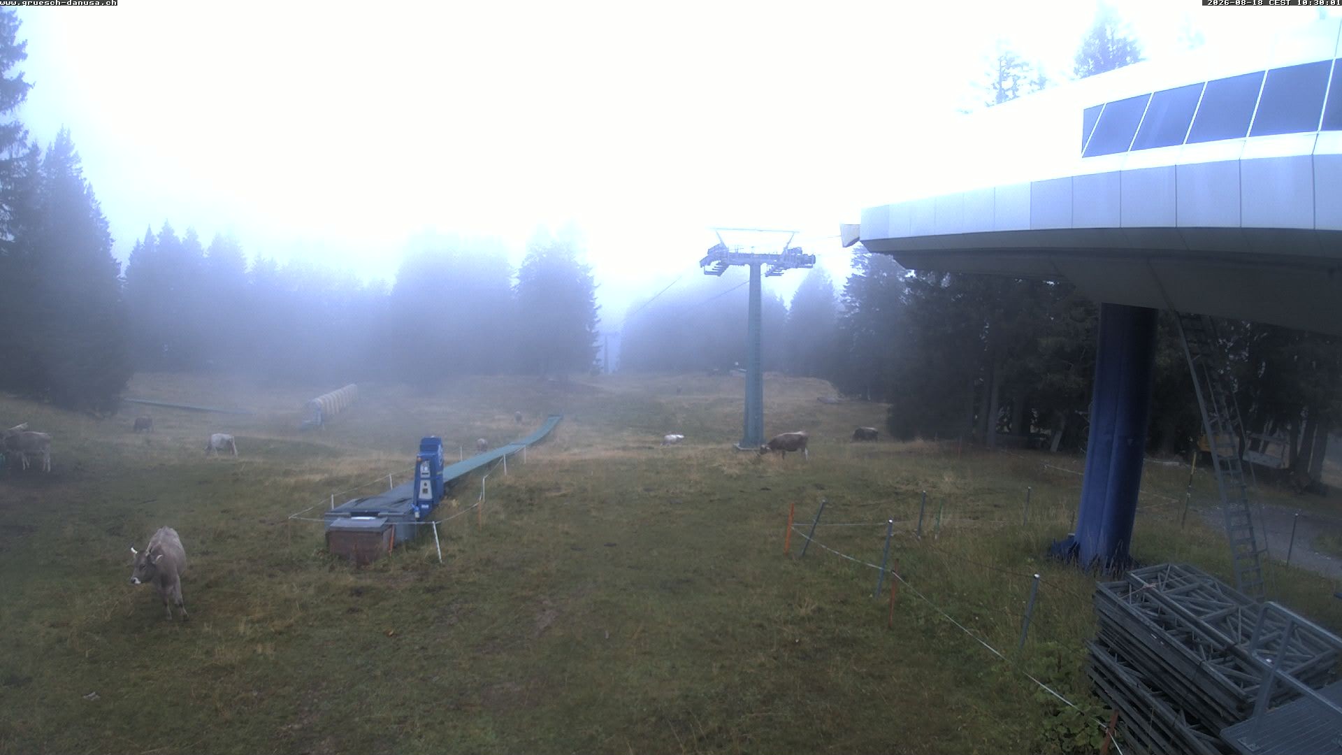 Archiv Foto Webcam Bergstation Grüsch Danusa