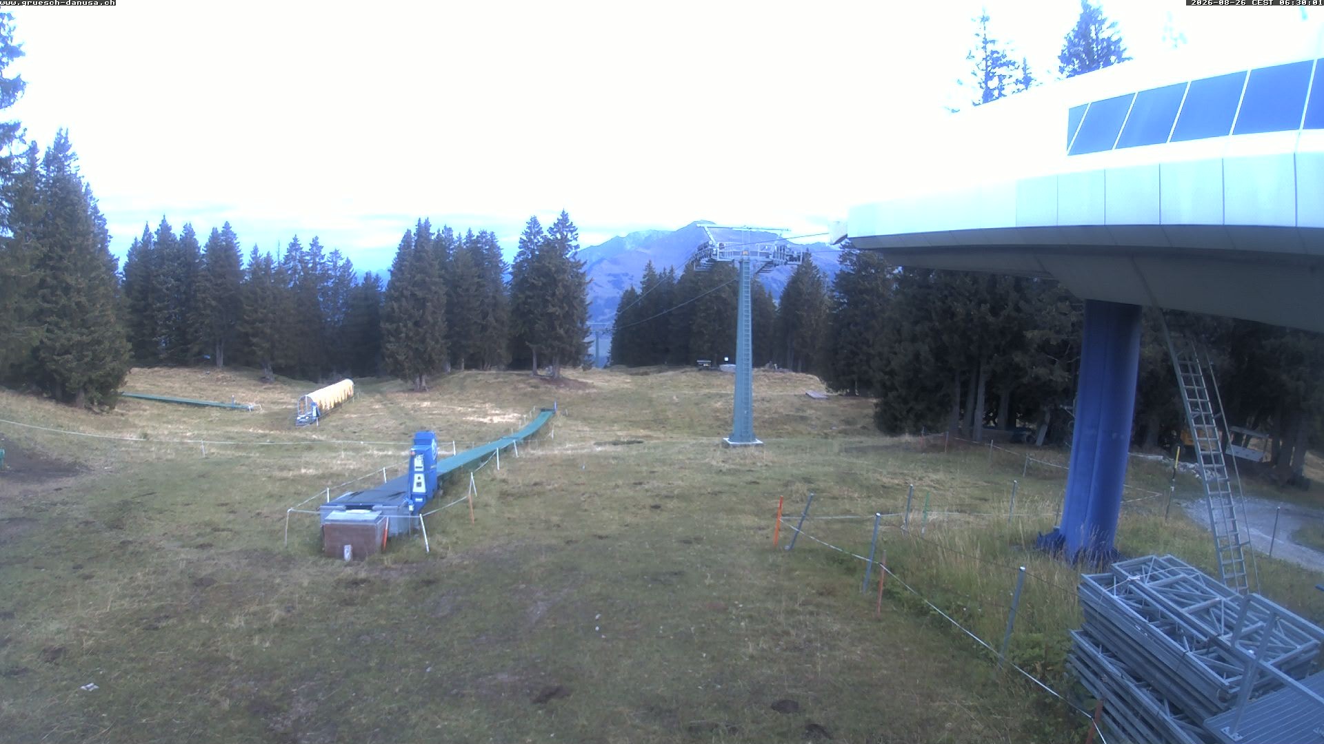 Archived image Webcam Top Station Grüsch Danusa