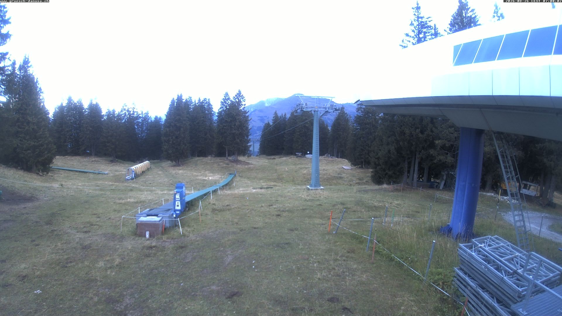 Archived image Webcam Top Station Grüsch Danusa