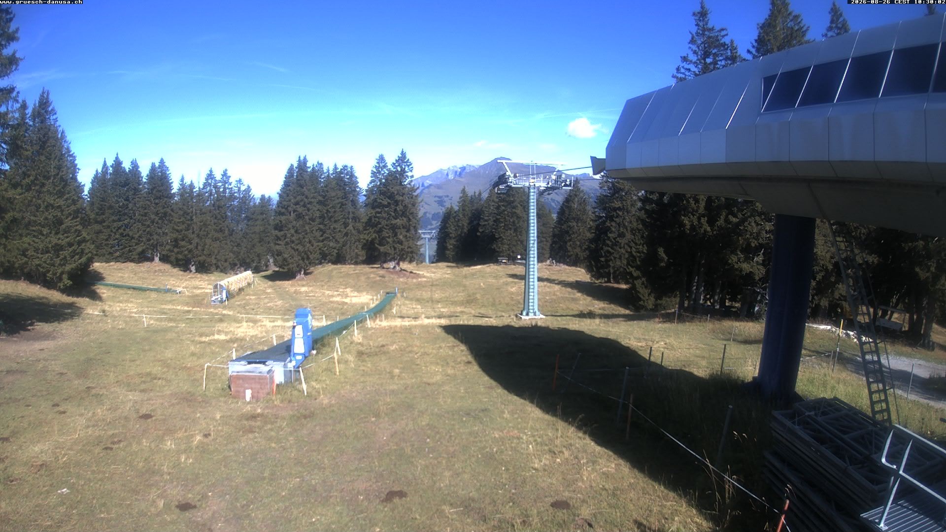 Archived image Webcam Top Station Grüsch Danusa