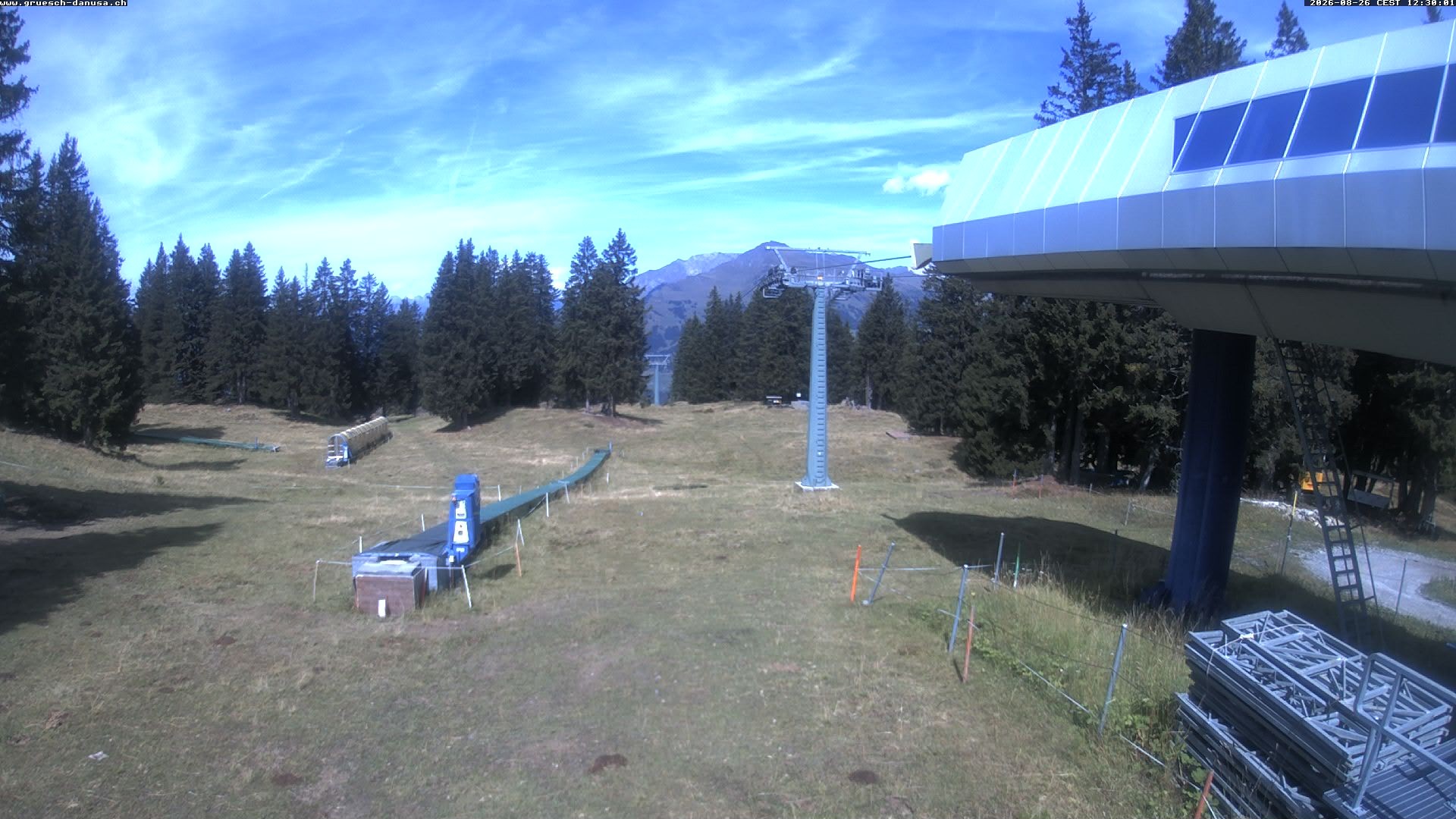 Archived image Webcam Top Station Grüsch Danusa