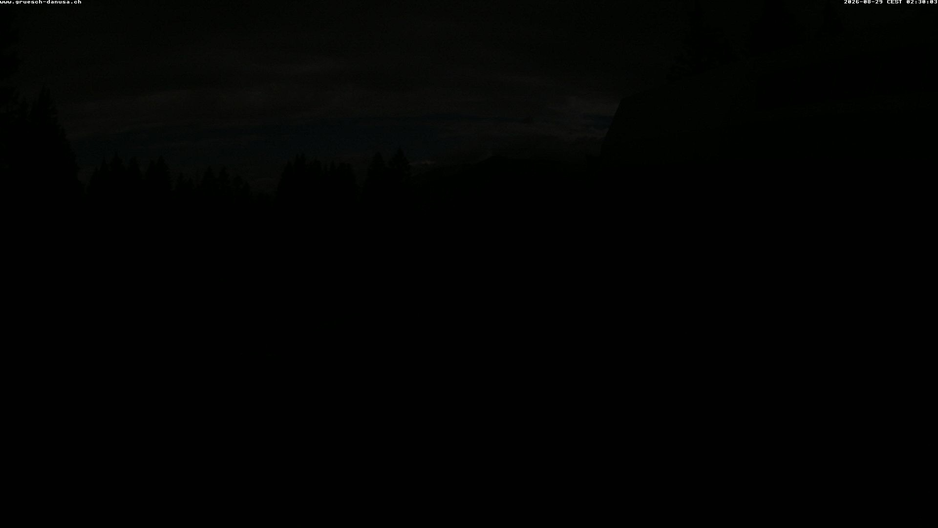 Archiv Foto Webcam Bergstation Grüsch Danusa
