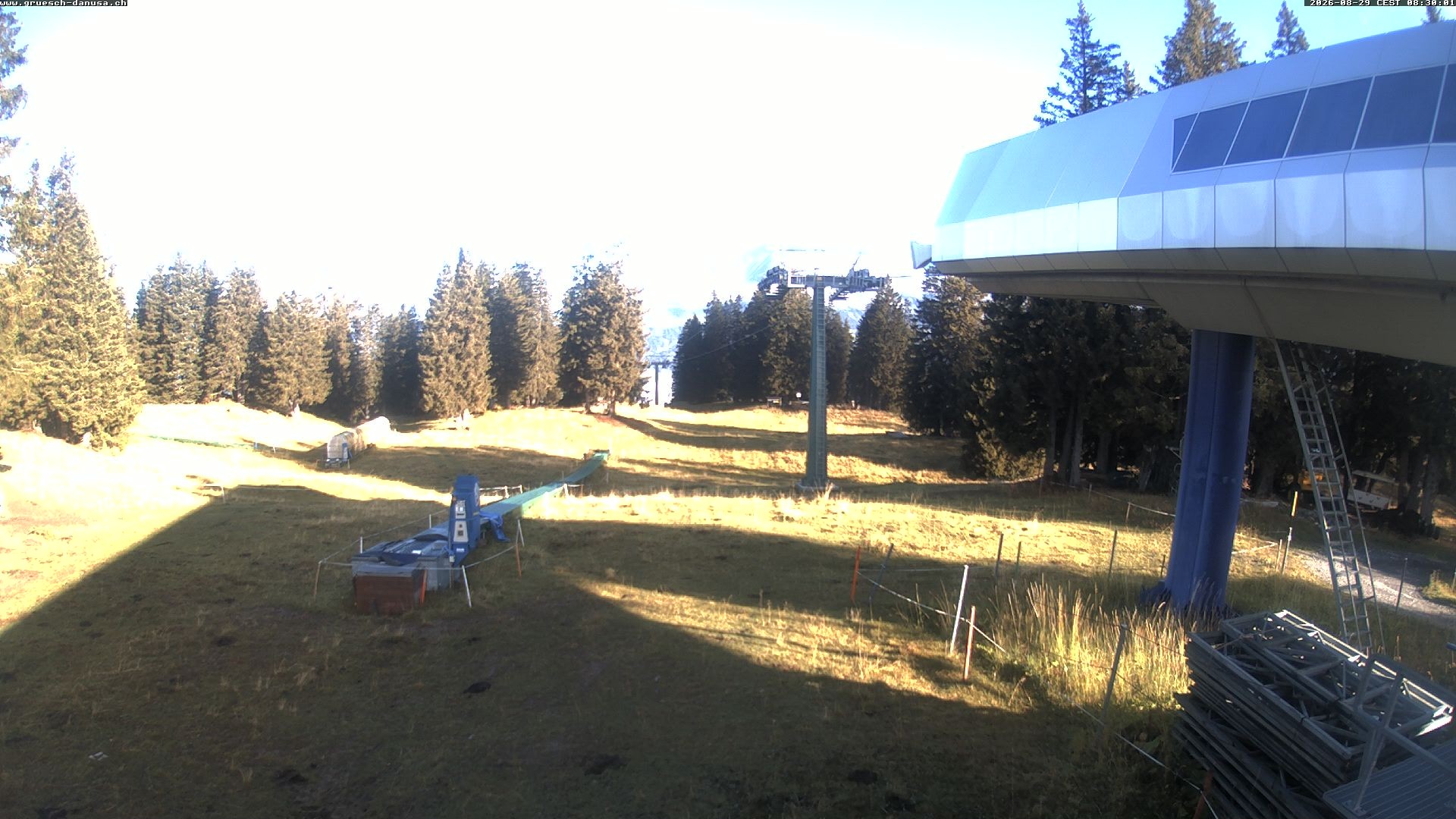 Archiv Foto Webcam Bergstation Grüsch Danusa