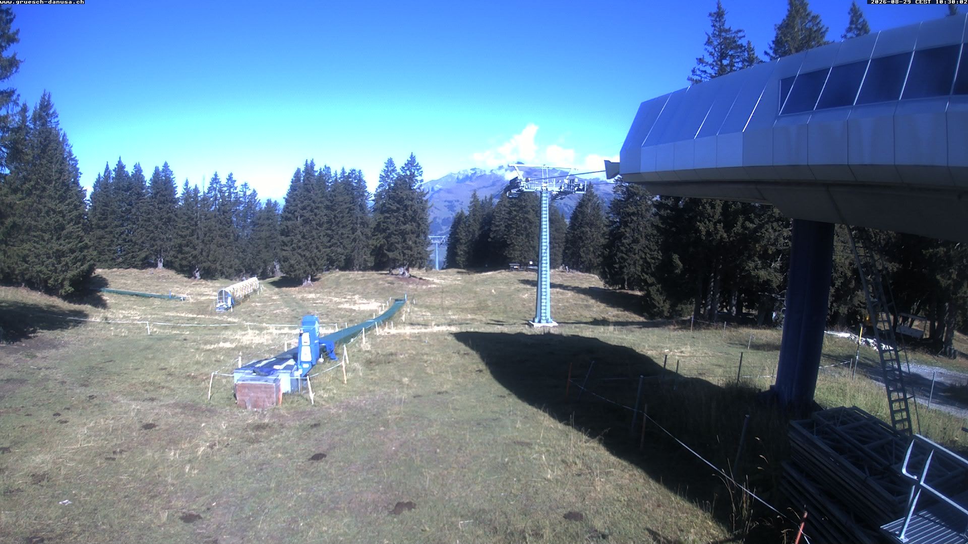 Archiv Foto Webcam Bergstation Grüsch Danusa