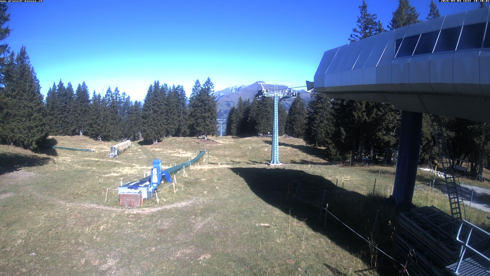 Archiv Foto Webcam Bergstation Grüsch Danusa