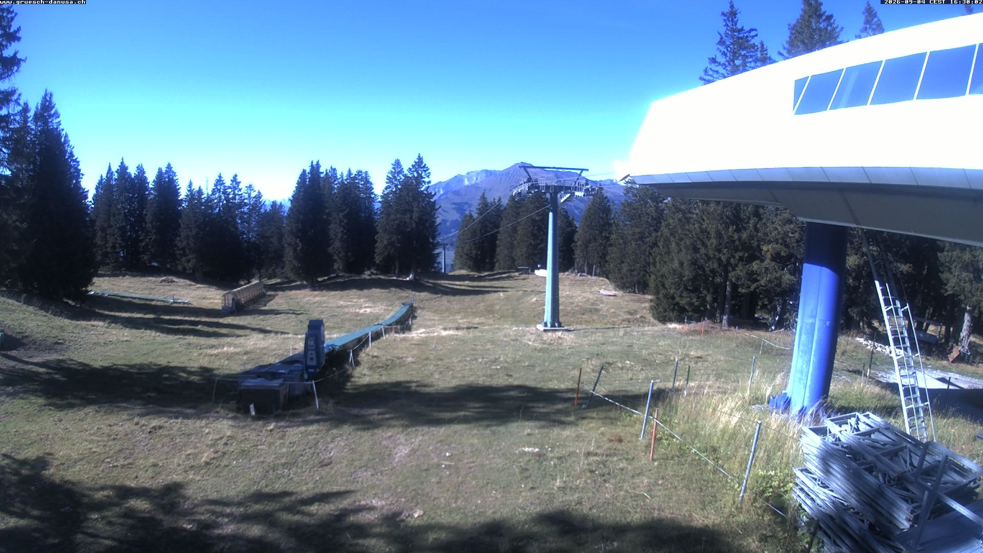 Archiv Foto Webcam Bergstation Grüsch Danusa