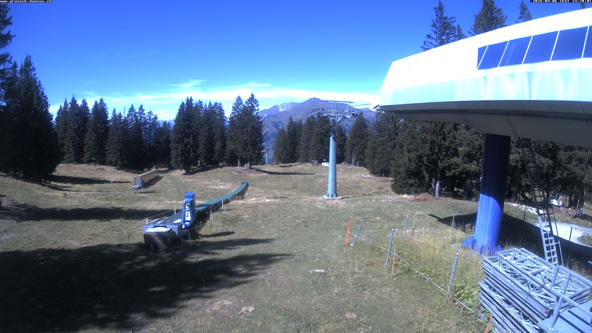 Archiv Foto Webcam Bergstation Grüsch Danusa