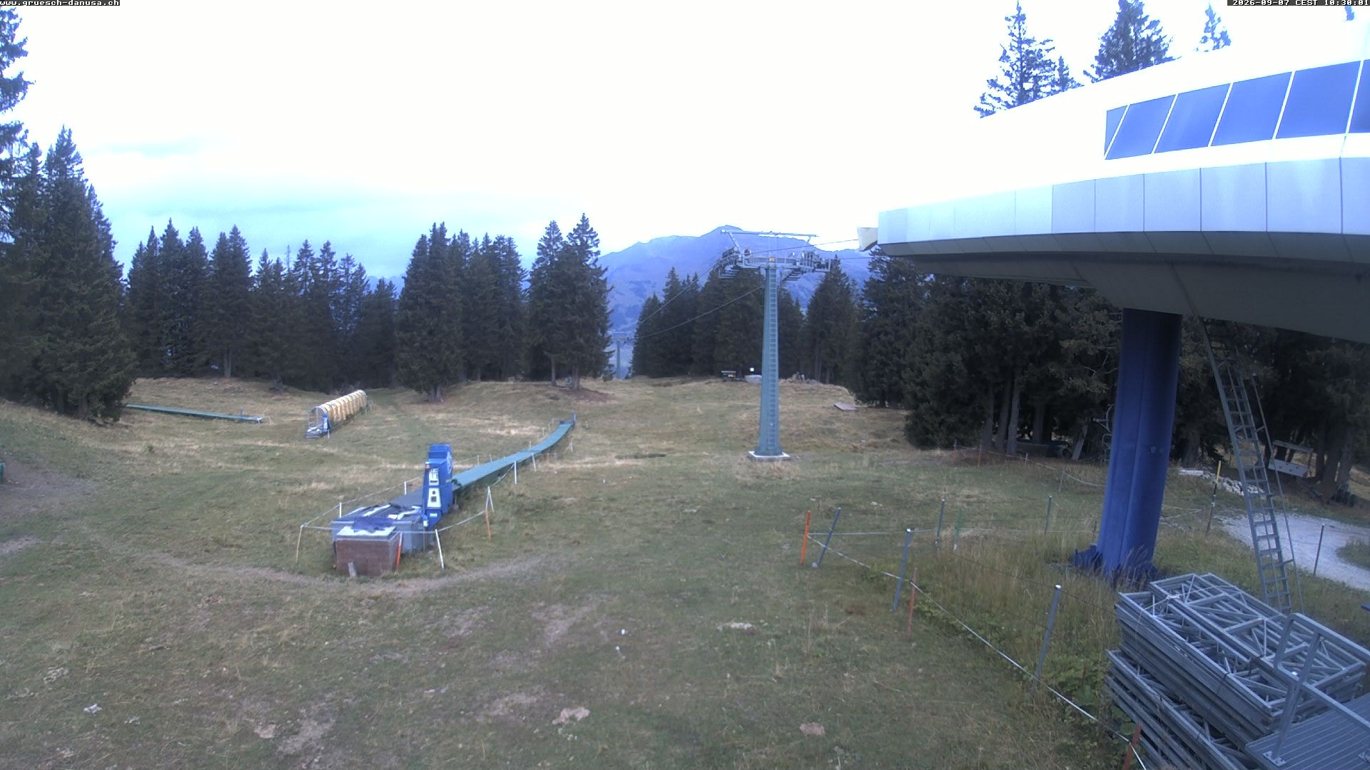 Archiv Foto Webcam Bergstation Grüsch Danusa