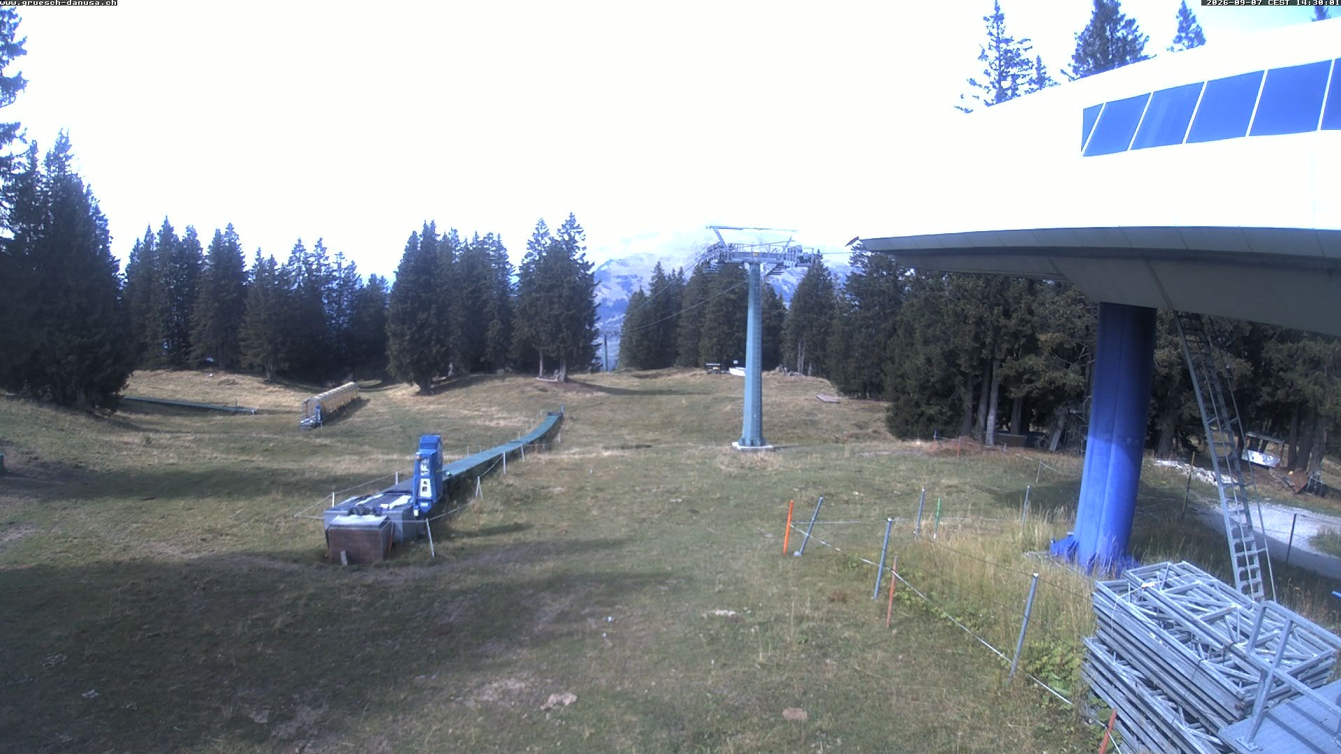 Archiv Foto Webcam Bergstation Grüsch Danusa