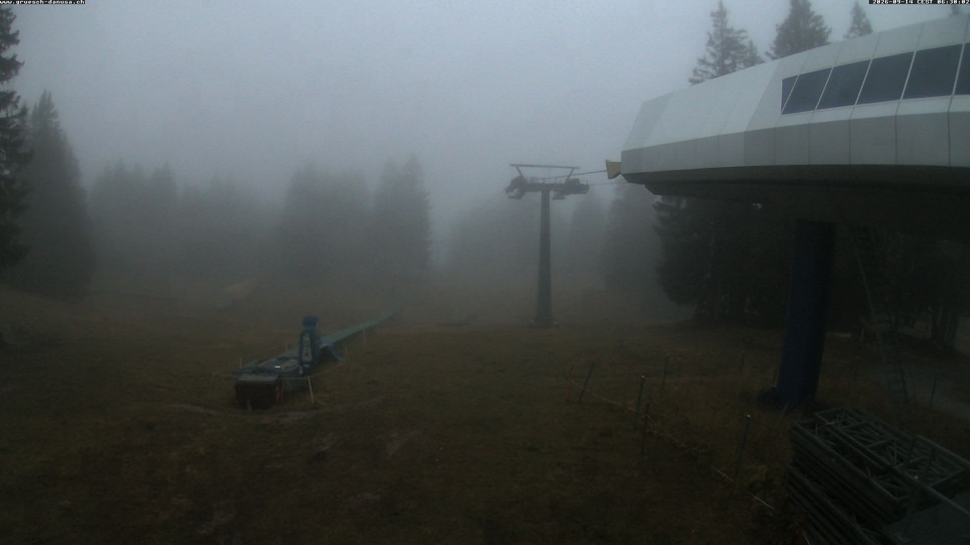 Archiv Foto Webcam Bergstation Grüsch Danusa