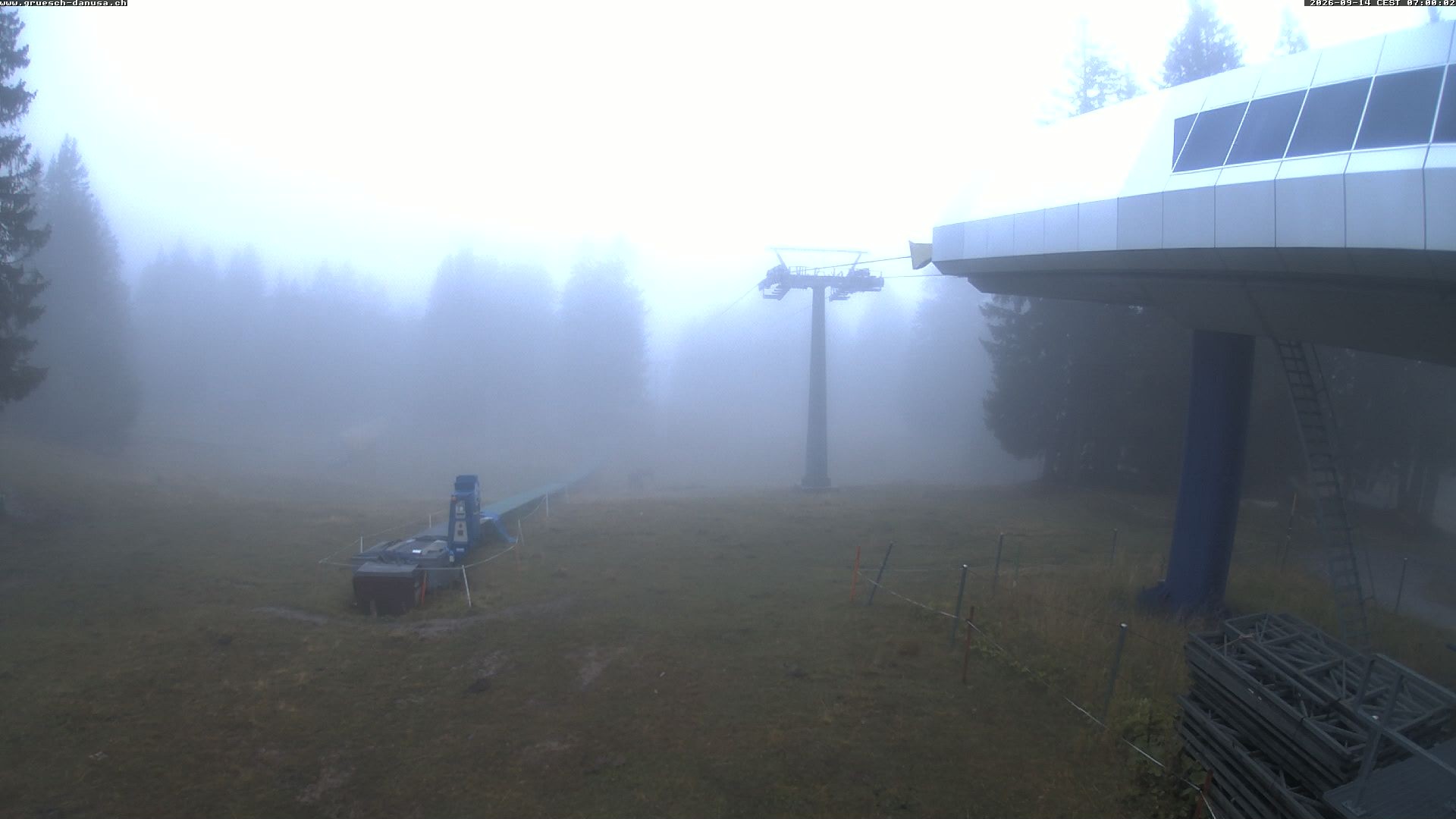 Archiv Foto Webcam Bergstation Grüsch Danusa