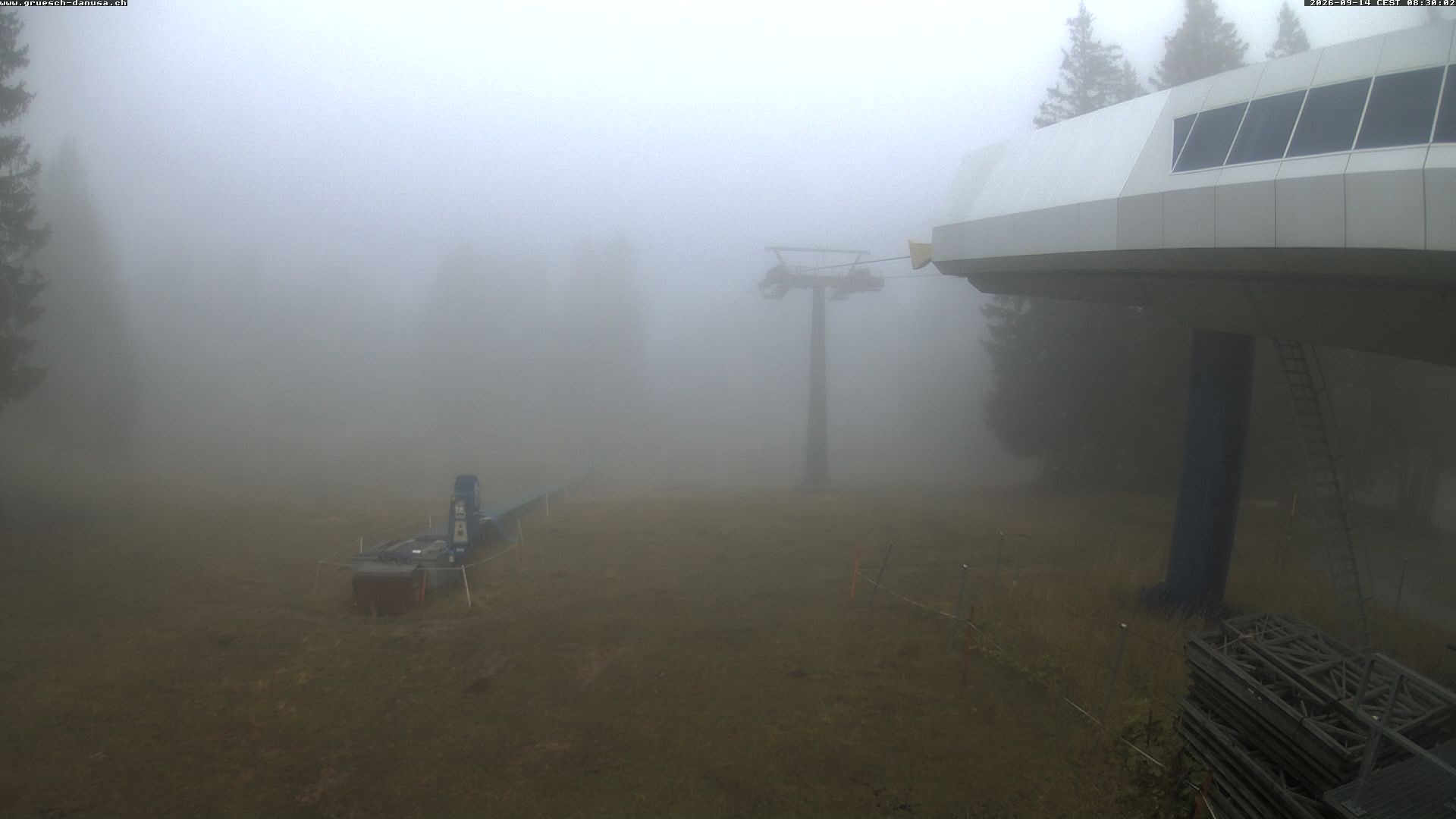 Archiv Foto Webcam Bergstation Grüsch Danusa