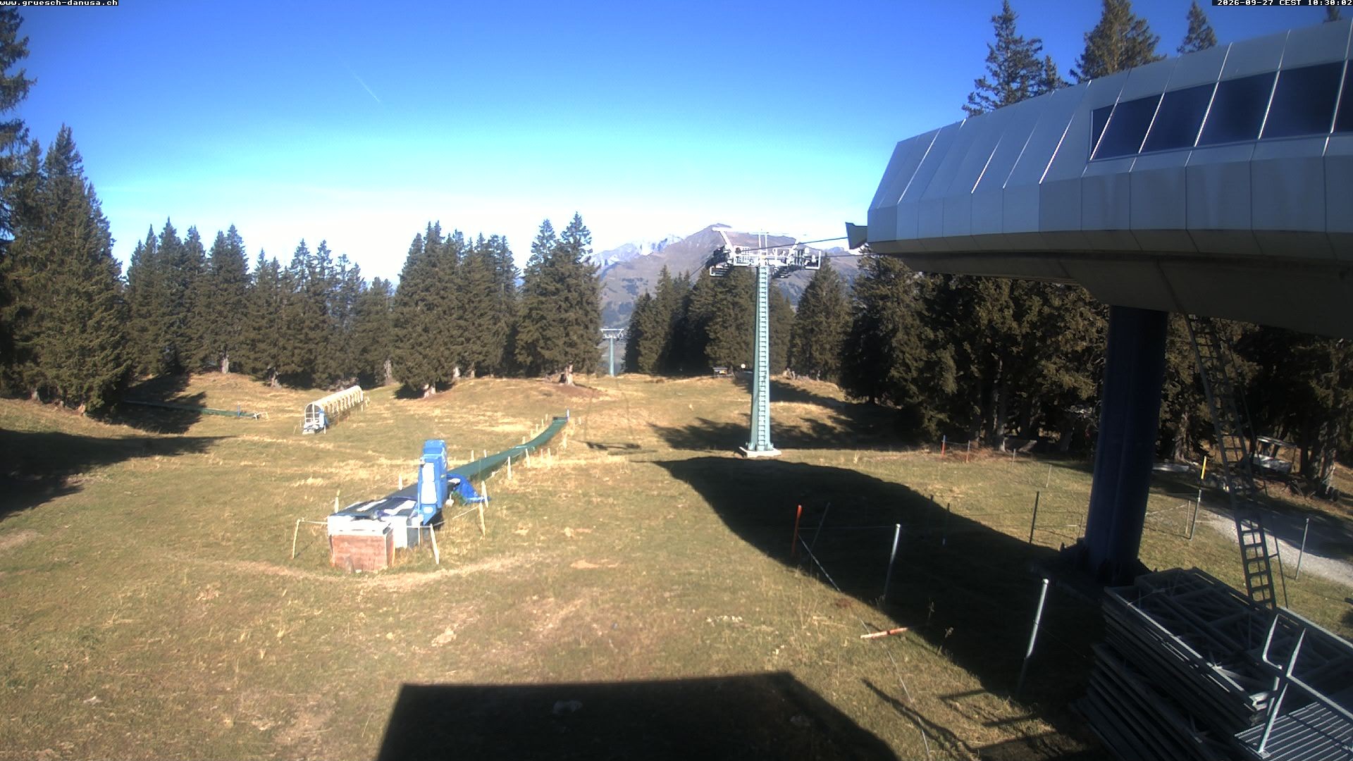 Archiv Foto Webcam Bergstation Grüsch Danusa