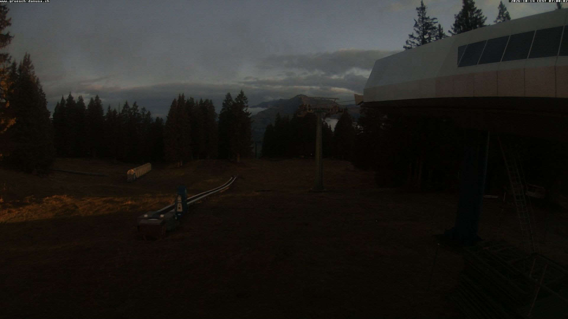 Archiv Foto Webcam Bergstation Grüsch Danusa