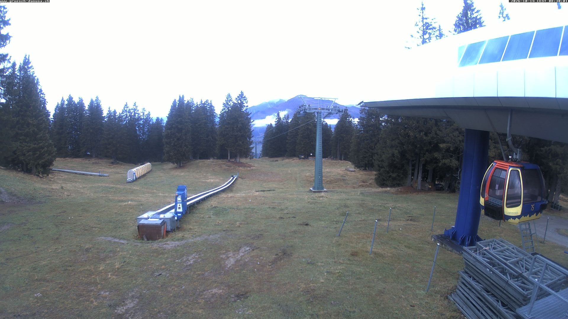 Archiv Foto Webcam Bergstation Grüsch Danusa