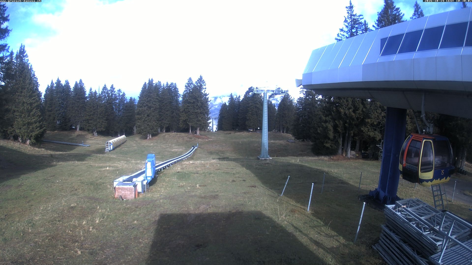 Archiv Foto Webcam Bergstation Grüsch Danusa