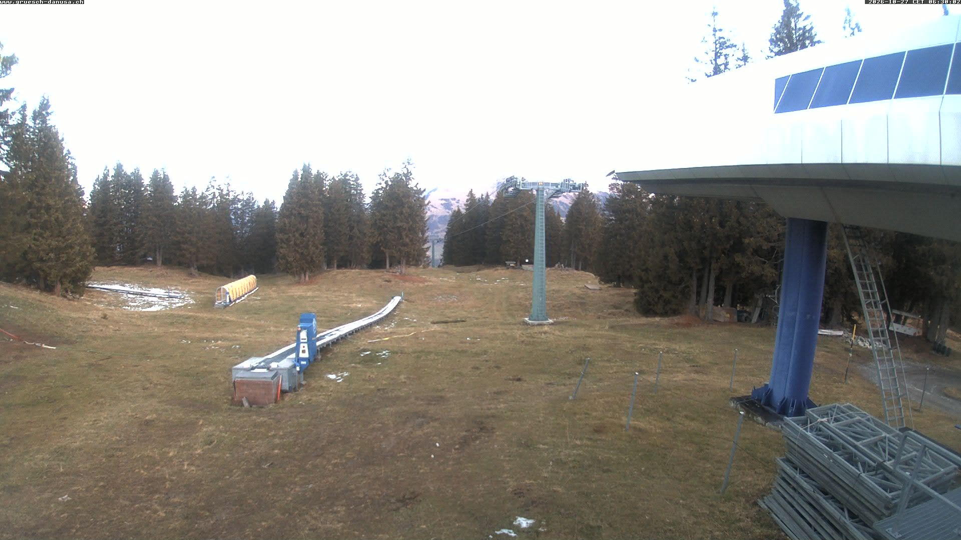 Archived image Webcam Top Station Grüsch Danusa