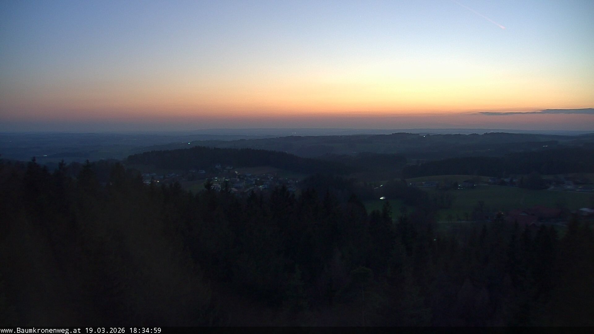 Archiv Foto Webcam Erlebnisturm Baumkronenweg Kopfing