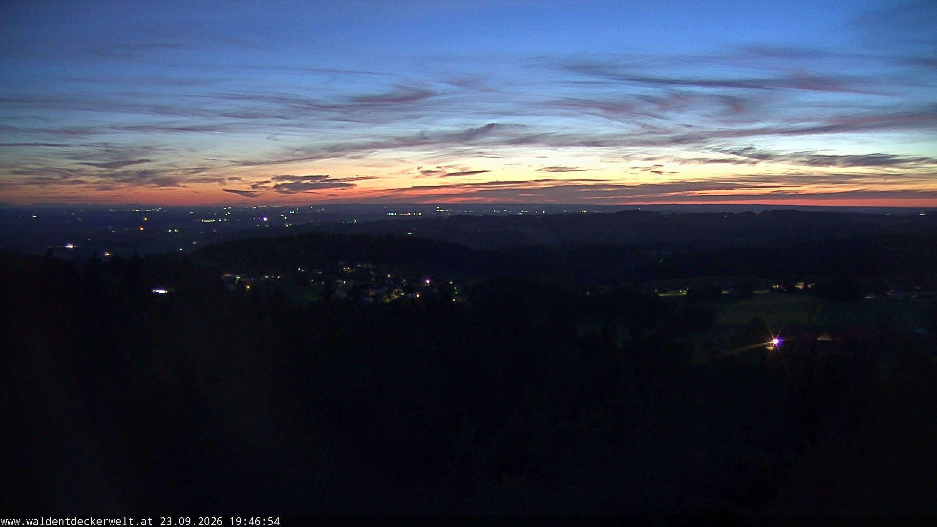 Archiv Foto Webcam Erlebnisturm Baumkronenweg Kopfing