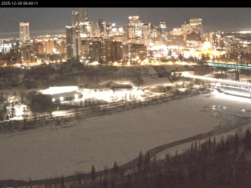 Archiv Foto Webcam Panoramablick auf das River Valley und die Skyline von Edmonton