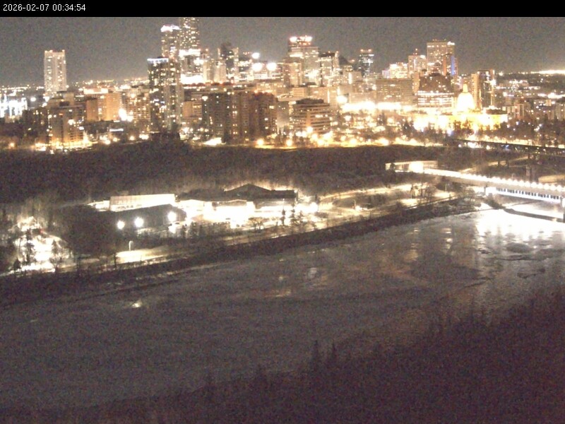 Archiv Foto Webcam Panoramablick auf das River Valley und die Skyline von Edmonton