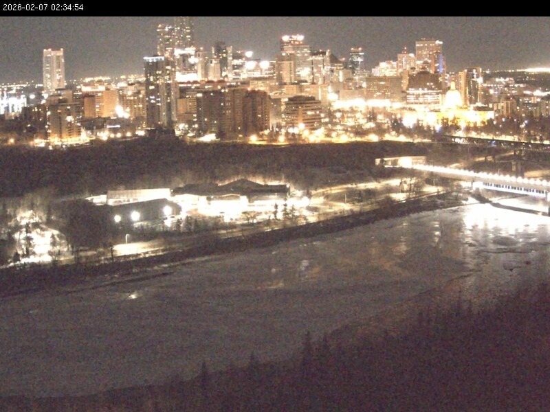 Archiv Foto Webcam Panoramablick auf das River Valley und die Skyline von Edmonton