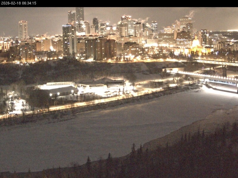 Archived image Webcam Edmonton: View Skyline