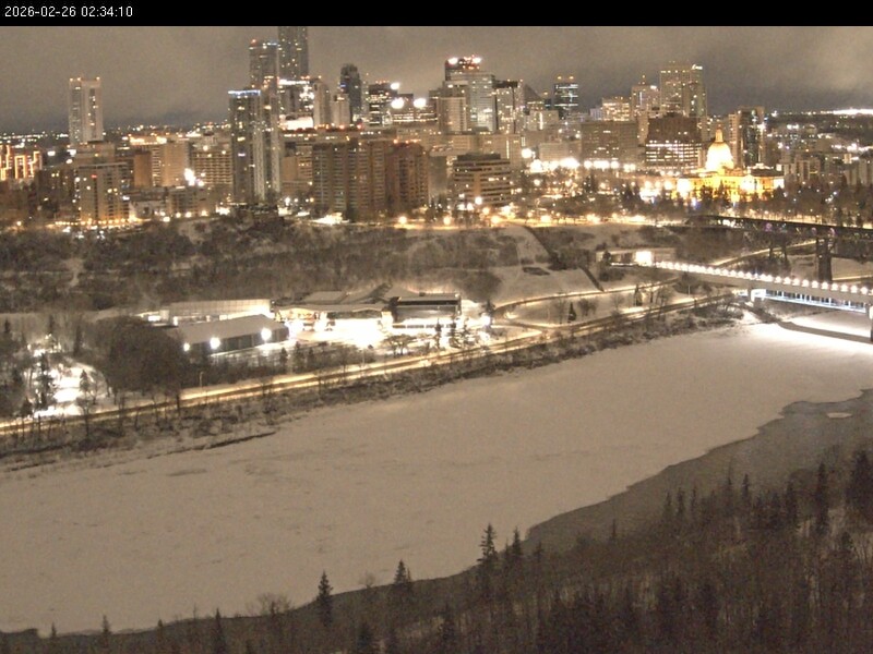 Archived image Webcam Edmonton: View Skyline