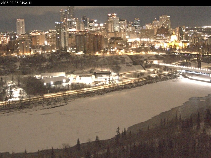 Archived image Webcam Edmonton: View Skyline