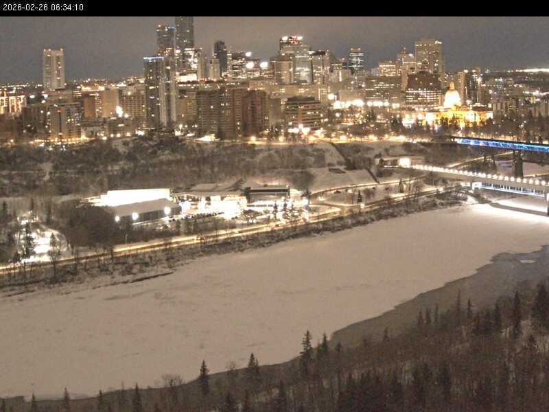 Archived image Webcam Edmonton: View Skyline