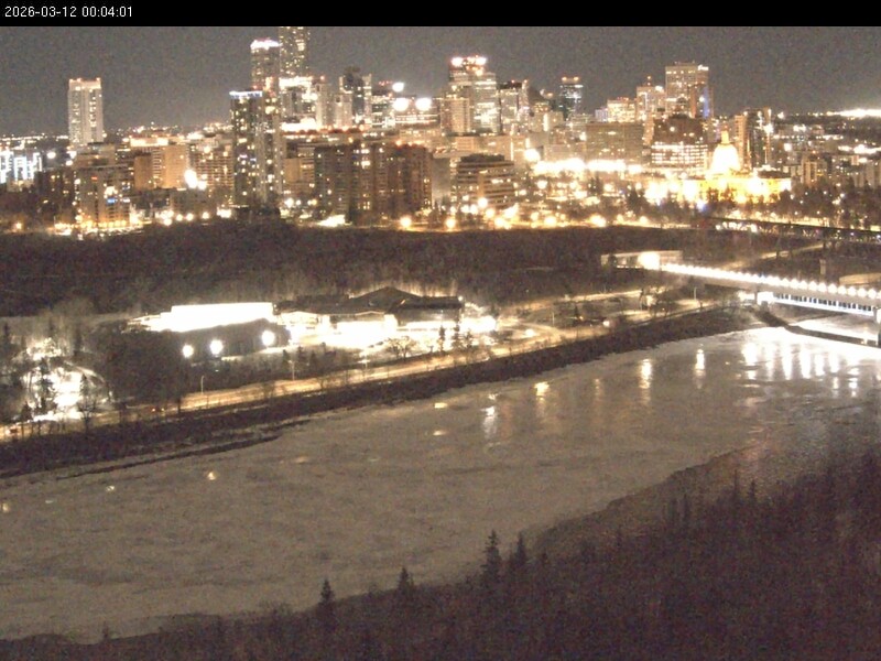 Archived image Webcam Edmonton: View Skyline