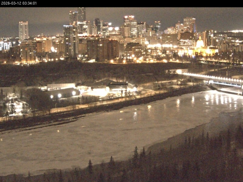 Archived image Webcam Edmonton: View Skyline